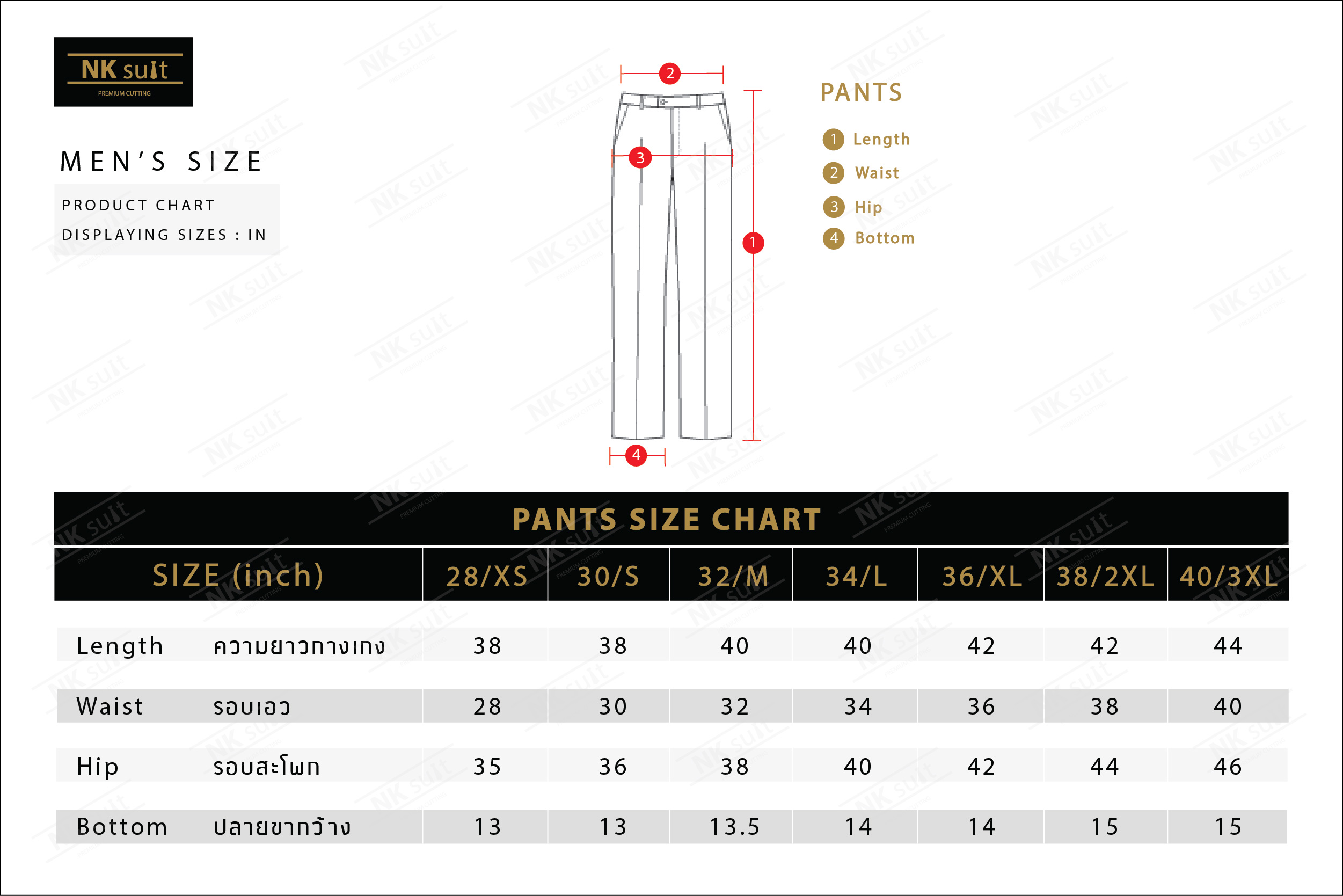 Suit Size Chart  Suit Size Calculator  The Black Tux Blog