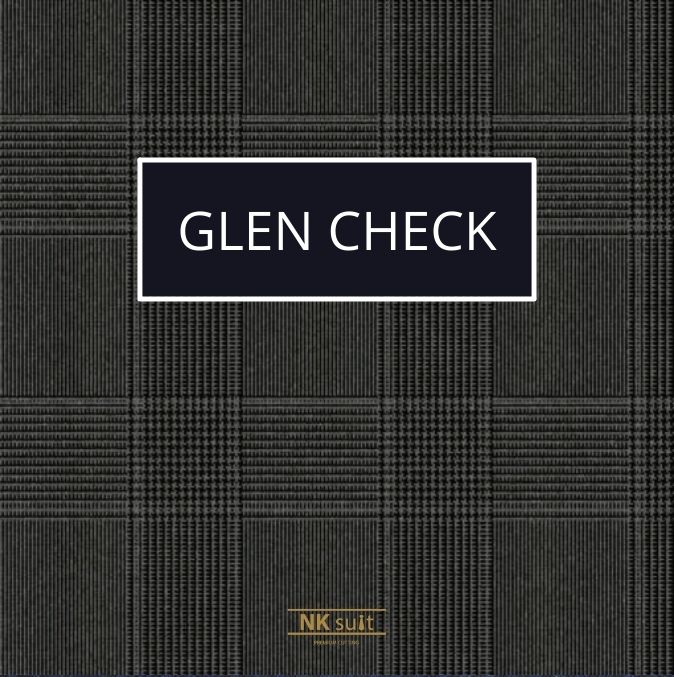 6.ลายตารางแบบสลับ (Glen Check)