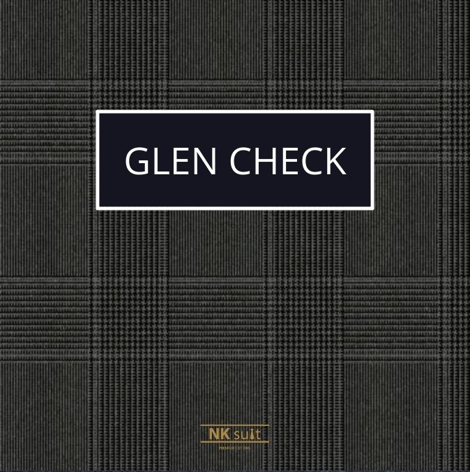 6.ลายตารางแบบสลับ (Glen Check)