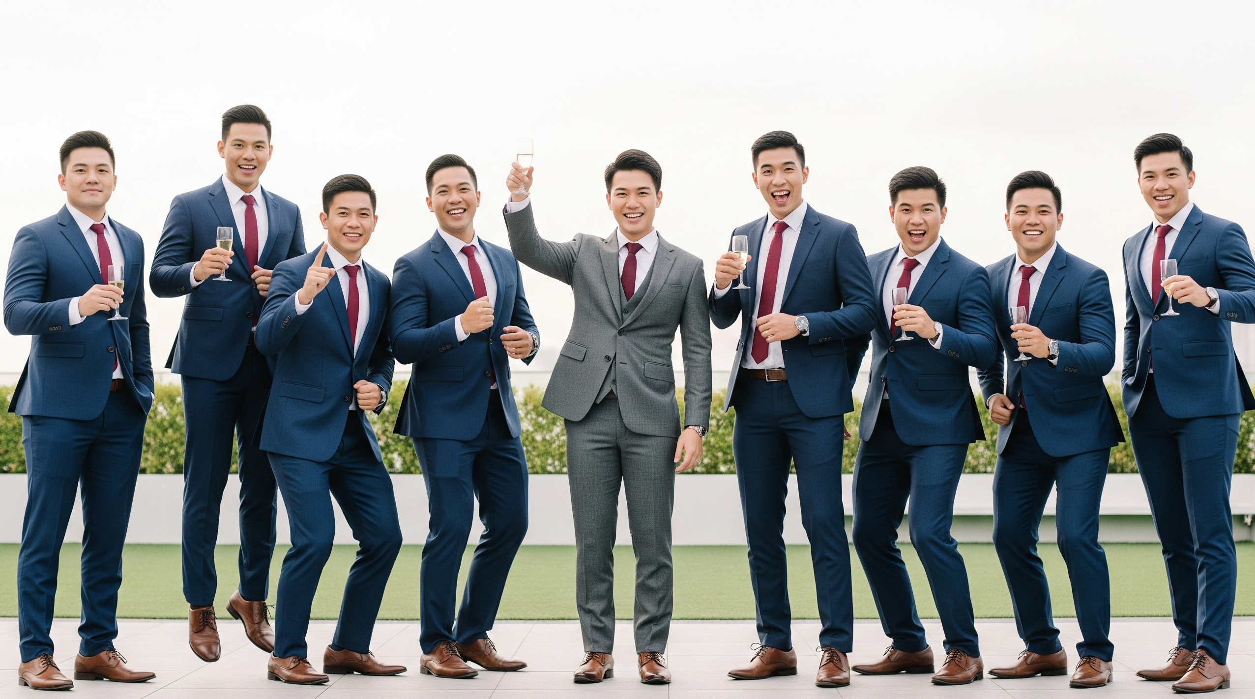 ชุดสูทเพื่อนเจ้าบ่าว NK SUIT